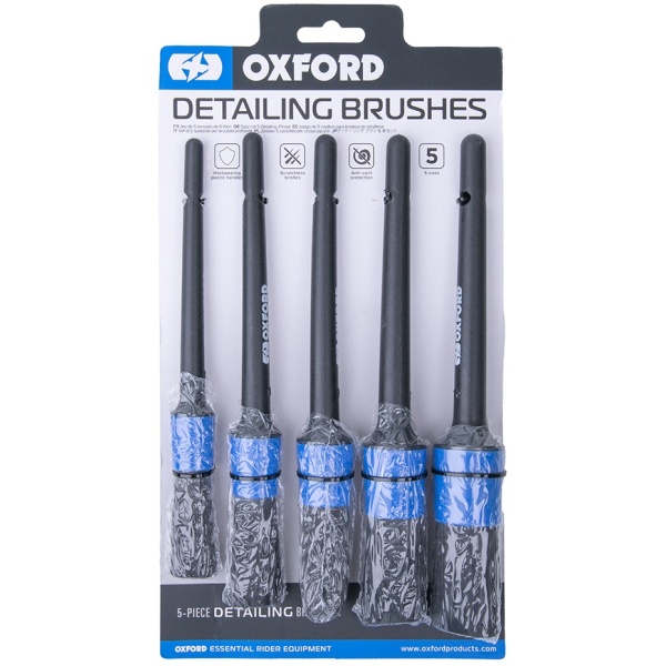 Set 5 Buc Perii Detailing Moto Oxford Detailing Brushes Set of 5 OX723